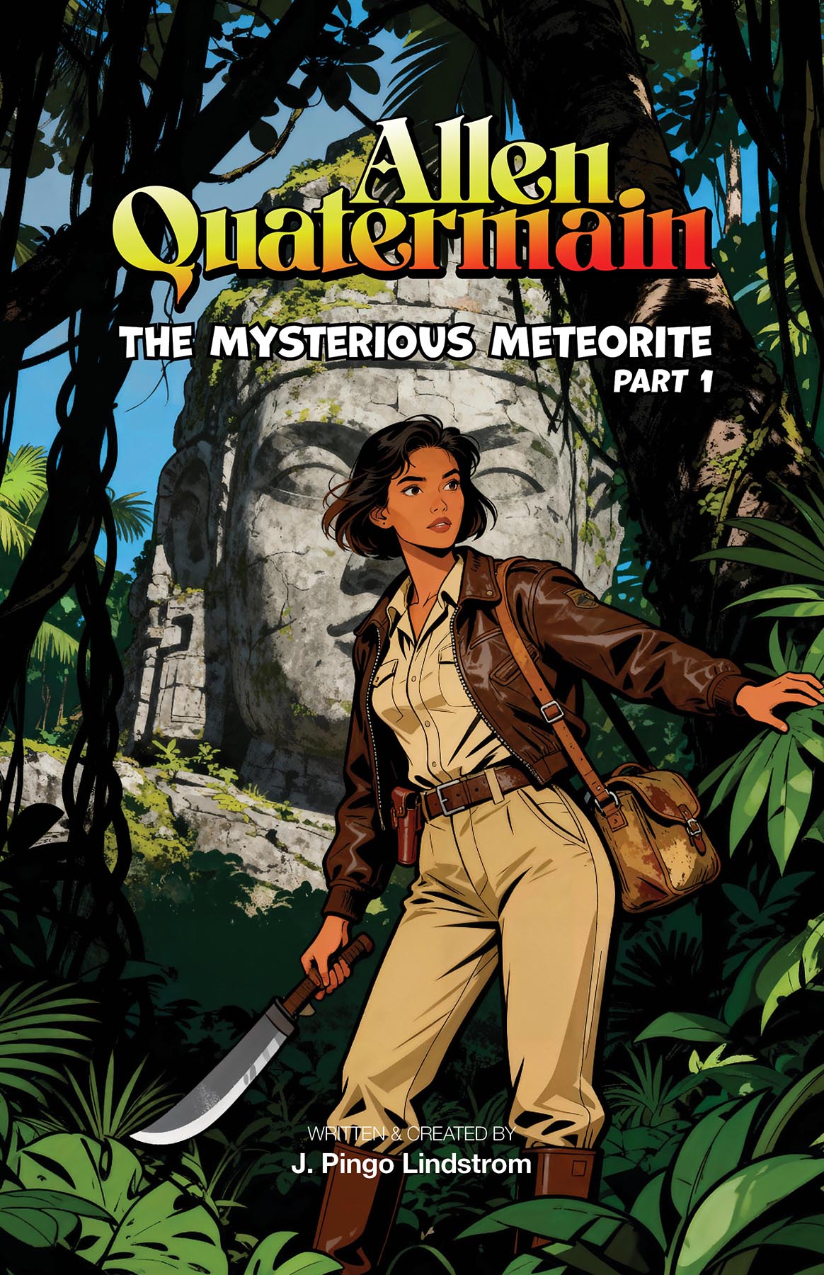 Allen Quatermain – new adventure comic featuring the granddaugther of Allan Quatermain in a jungle setting